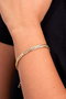 Heliophilia Silver Pulsera de Metal CBL9935 Dorada
